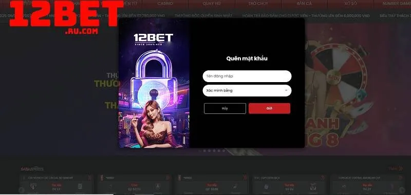 hỗ trợ lấy lại mật khẩu